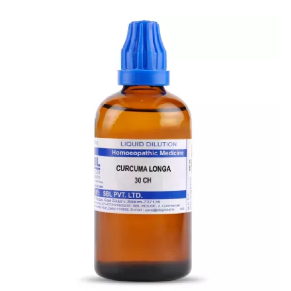 SBL Homeopathy Curcuma Longa Dilution (30 ML / 100 ML) For Jaundice
