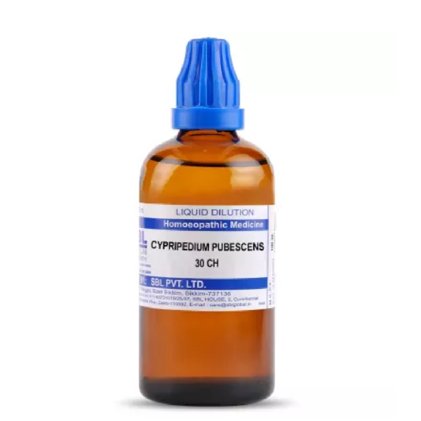 SBL Homeopathic Cypripedium Pubescens Dilution (30 ML / 100 ML) For Anxiety, Vertigo