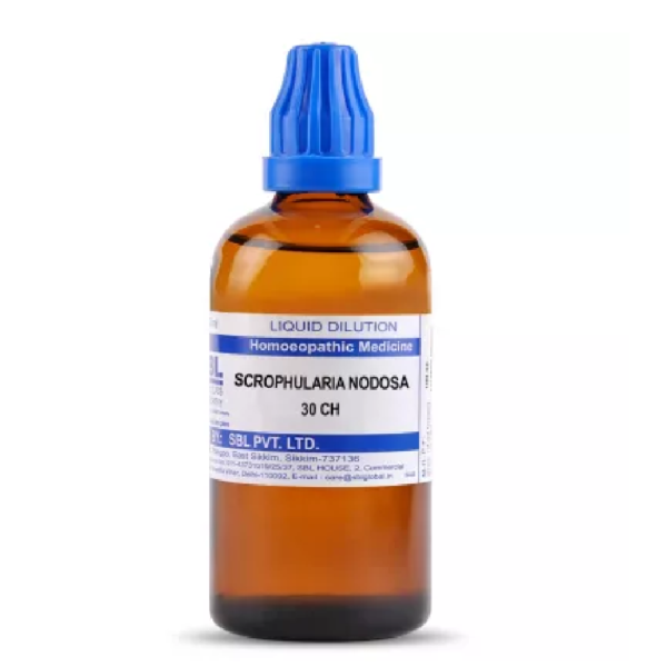 SBL Homeopathic Scrophularia Nodosa DILUTION (30 ML / 100 ML) For Eczema liver Care