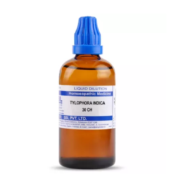 SBL Homeopathic Tylophora Indica Dilution (30 ML / 100 ML) For Immunity Booster