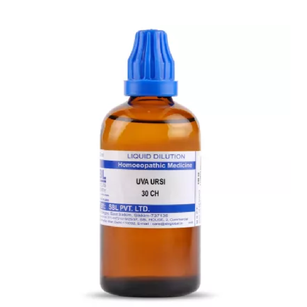 SBL Homeopathic Uva Ursi Dilution (30 ML / 100 ML) For Urinary Tract Disorders
