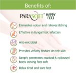 Parasoft Happy Feet -Winter Foot Cream Enriched with Kokum Butter & Wheat Germ Oil for Cracked, Dry & Rough Heels, for Moisturizing & Soothing Chapped Heels - 50 g (Pack of 1) - Image 3