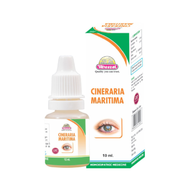 Wheezal Cineraria Martima Eye Drop (10 ML) For Relieves Eye Strain