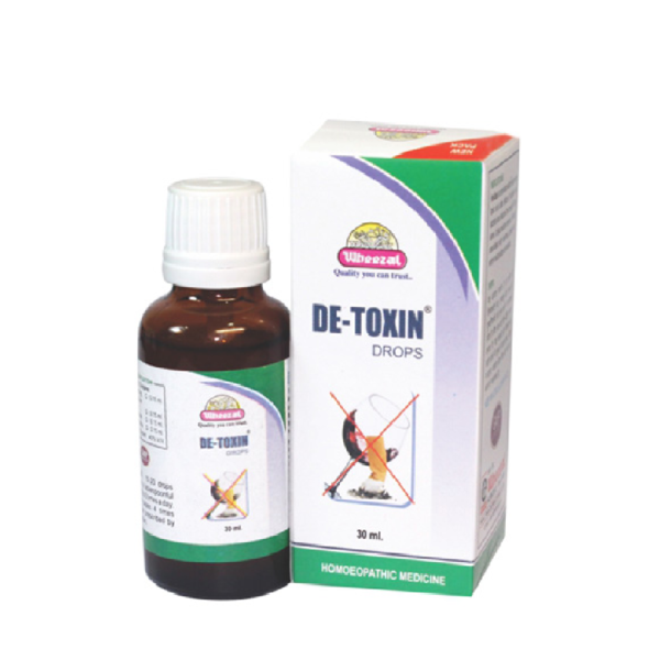 Wheezal De-Toxin Drop (30 ML) For Vertigo, Diarrhoea, Constipation