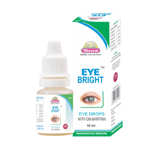Wheezal Eye Bright Eye Drop (10 ML) For Eye Inflammations
