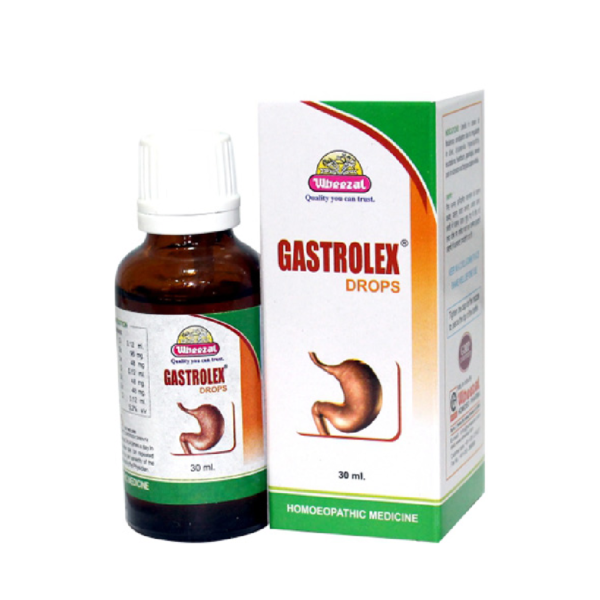 Wheezal Gastrolex Drop (30 ML) For Indigestion, Acidity