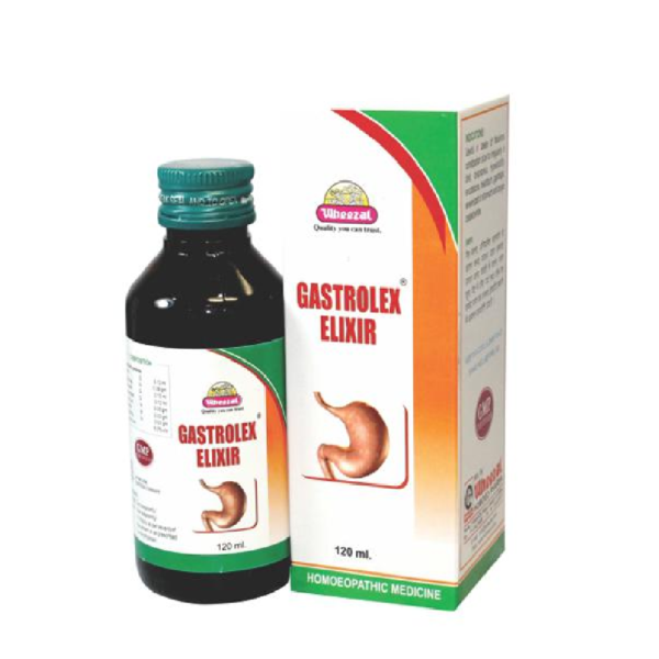 Wheezal Gastrolex Elixir (120 ML) For Digestion, Diarrhoea