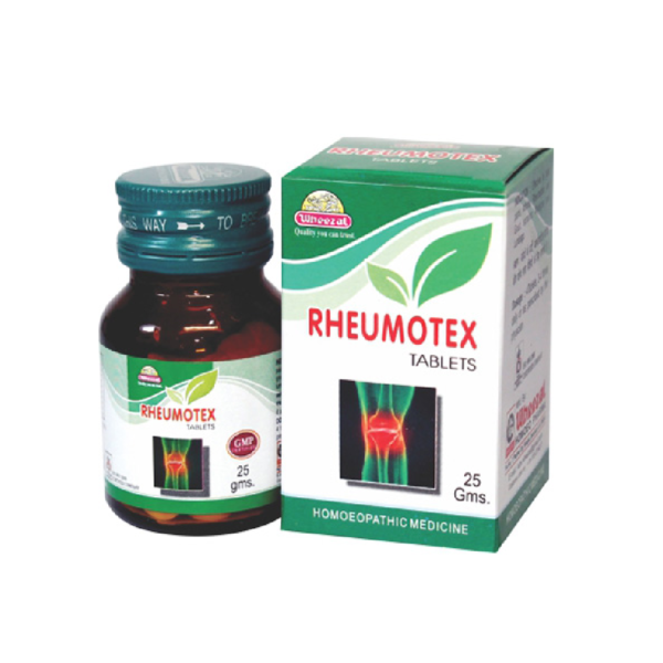 Wheezal Rheumotex Tablet (25gm) For Arthritis, Gout
