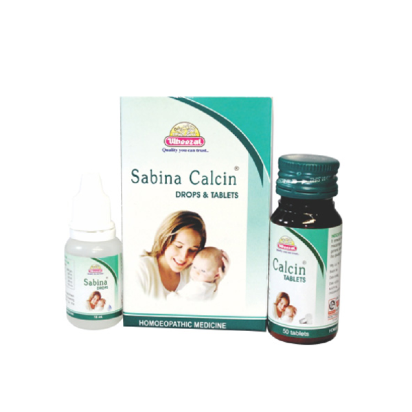 Wheezal Sabina Calcin Twin Pack (1Box) For Maintain Healthy Growth Of Fetus During Pregnancy