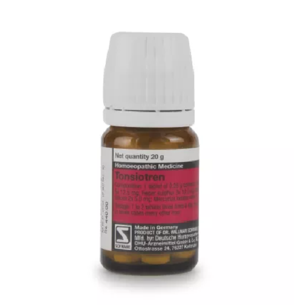 Willmar Schwabe Germany Tonsiotren (20g) For Throat Pain, Swelling