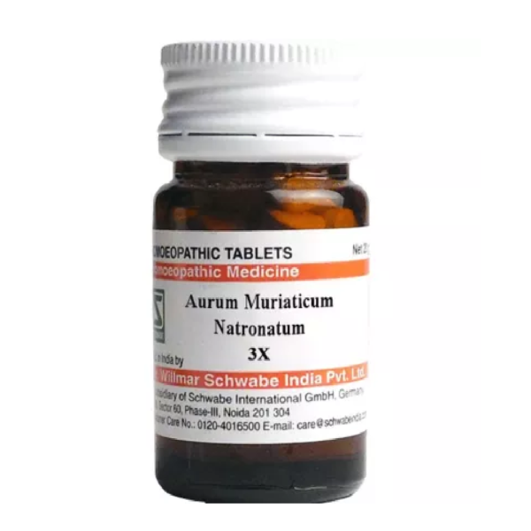Willmar Schwabe India Aurum Muriaticum Natronatum (20g) For Swelling, Jaundice