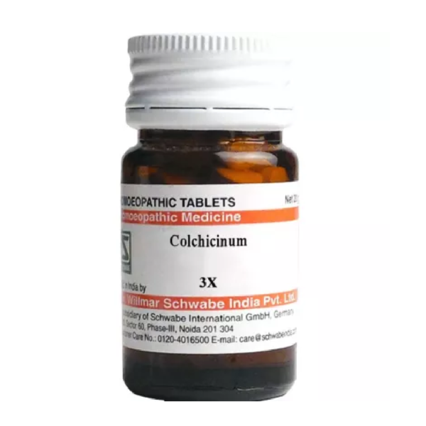 Willmar Schwabe India Colchicinum (20g) For Nausea, Joint Pains