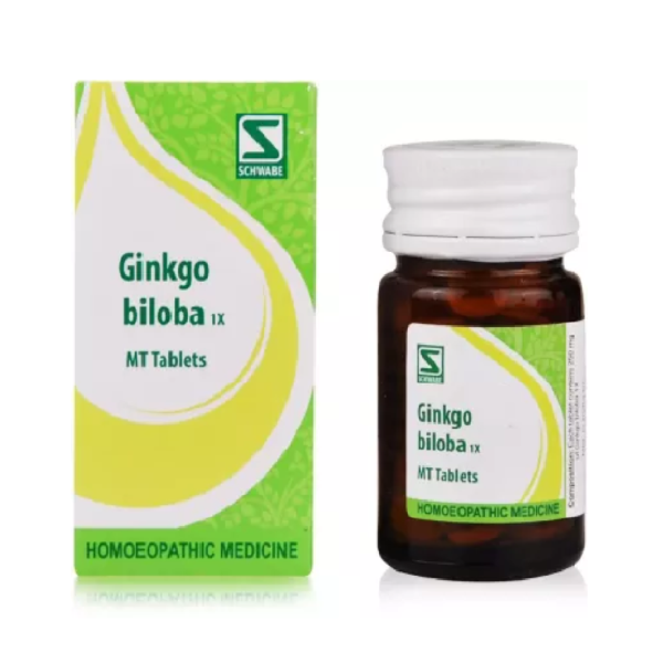 Willmar Schwabe India Ginkgo Biloba 1X (20g) For Itching, Eczema