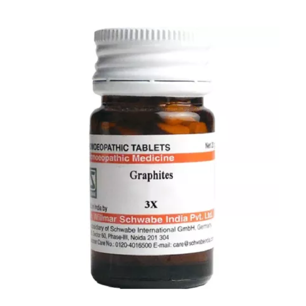 Willmar Schwabe India Graphites (20g) For Eczema, Hair Fall, Pimples