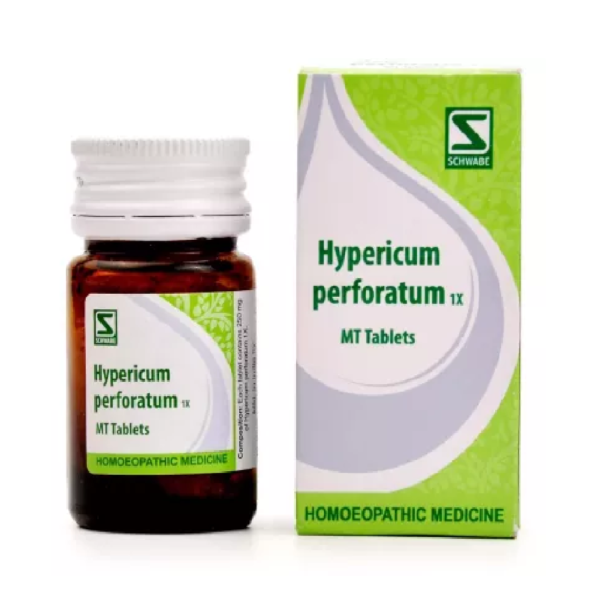 Willmar Schwabe India Hypericum Perforatum 1X Tablets (20g) For Headache, Anxiety