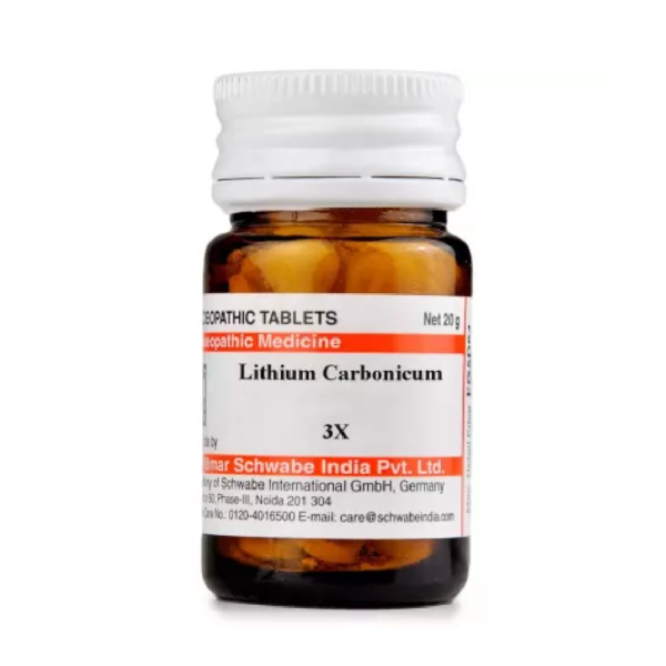 Willmar Schwabe India Lithium Carbonicum (20g) For Joint Pains, Acidity