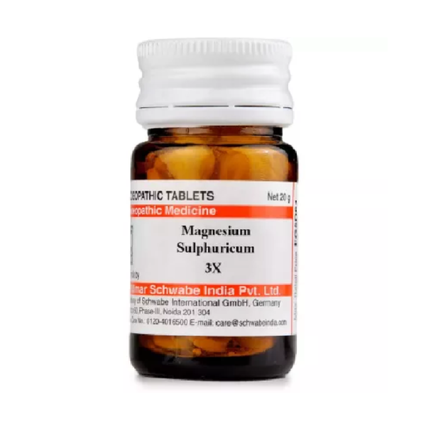 Willmar Schwabe India Magnesium Sulphuricum (20g) For Itching, Swelling