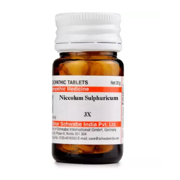 Willmar Schwabe India Niccolum Sulphuricum (20g) For Constipation, Headache