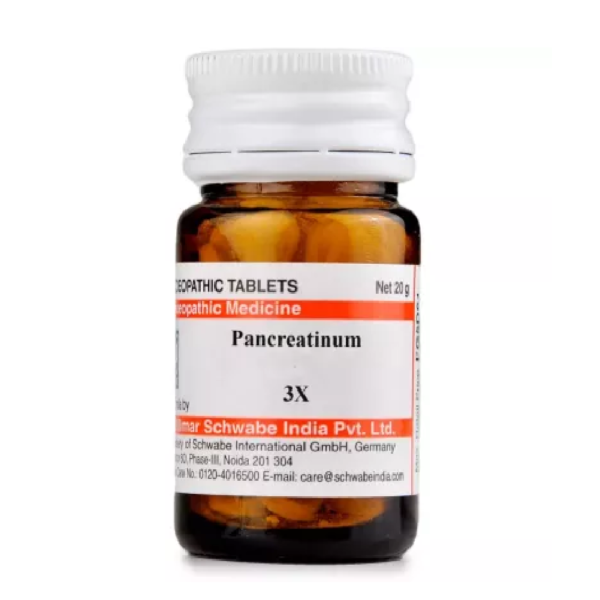 Willmar Schwabe India Pancreatinum (20g) For Diabetes Care