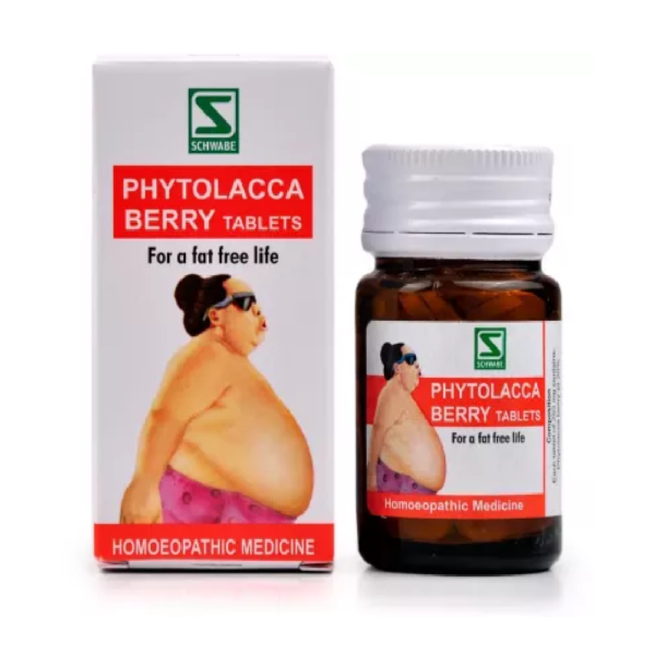 Willmar Schwabe India Phytolacca Berry Tablets (20g) For Obesity, Weight Loss