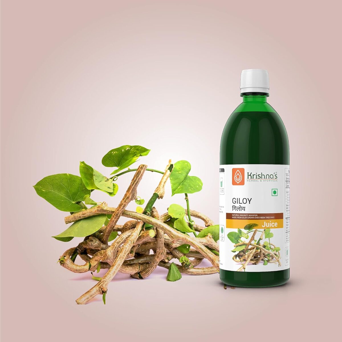 KRISHNA'S HERBAL & AYURVEDA Giloy Juice Immunity Booster - (500 ML) For Immunity Improve - Image 5