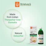 KRISHNA'S HERBAL & AYURVEDA Gomutra Ark | Natural detoxifier| 100% Pure & Natural Go Ark | Indian Tharparakar Gomutra | Sugar free Juice with No Added Color or Flavour - (500 ML) - Image 2