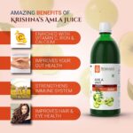 Krishna's Amla Juice - (500 ML) For Hair Care, Immune System - Image 3