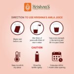 Krishna's Amla Juice - (500 ML) For Hair Care, Immune System - Image 5