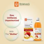 Krishna's Apple Cider Vinegar - (500 Ml) For Weight Loss, Digestion - Image 4