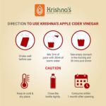 Krishna's Apple Cider Vinegar - (500 Ml) For Weight Loss, Digestion - Image 6