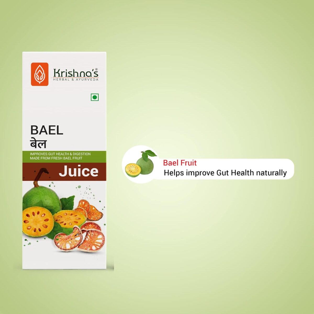 Krishna's Ayurveda Bael Juice- (500 ML) For Boost Immunity, Digestion - Image 3
