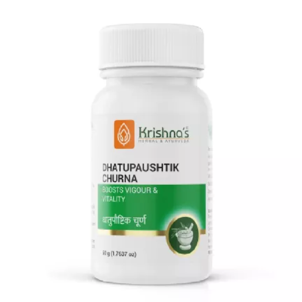 Krishna's Dhatupaushtik Churna (50 Gm) For Nutrition Care