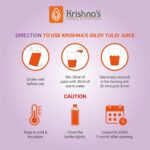 Krishna's Giloy Tulsi - (500 ML) For Improves The Immune System, Anti Viral - Image 6