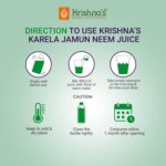 Krishna's Herbal & Ayurveda Karela Jamun Neem Mix Juice - (500 ML) For Immune System, Diabetes Care - Image 5