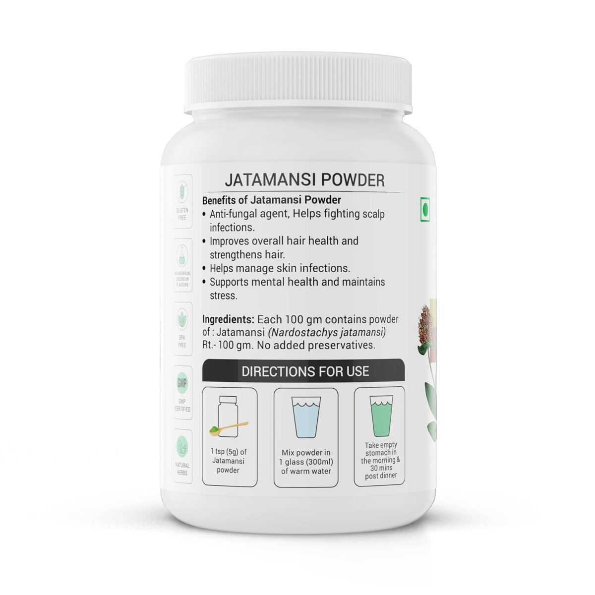 Krishna's Jatamansi (Nardostachys jatamansi) Powder - (100 Gm) For Anxiety - Image 6