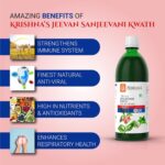 Krishna's Jeevan Sanjeevani Kwath - (500 ML) | Enriched with Aloe Vera, Amla, Giloy, Tulsi, Ashwagandha, and 4 more herbs || Natural Immunity Booster - Image 4