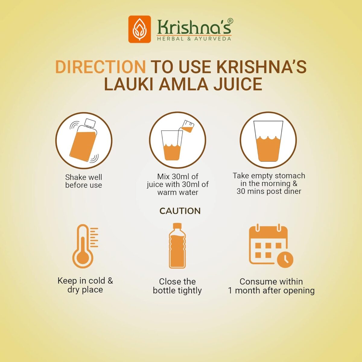 Krishna's Lauki Amla Juice - (500 ML) For Digestive System| Helpful In Sugar Levels - Image 5