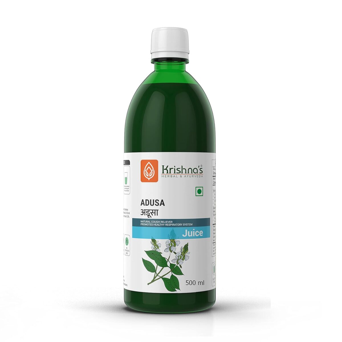 Krishna's Malabar Nut, Adusa Juice For Better Breathing, Urine Problem with Magical Benefits - (500 ml) - Image 9