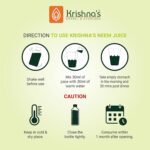 Krishna's Neem Juice - (500 ML) For Pimples, Improves The Skin Complexion - Image 5