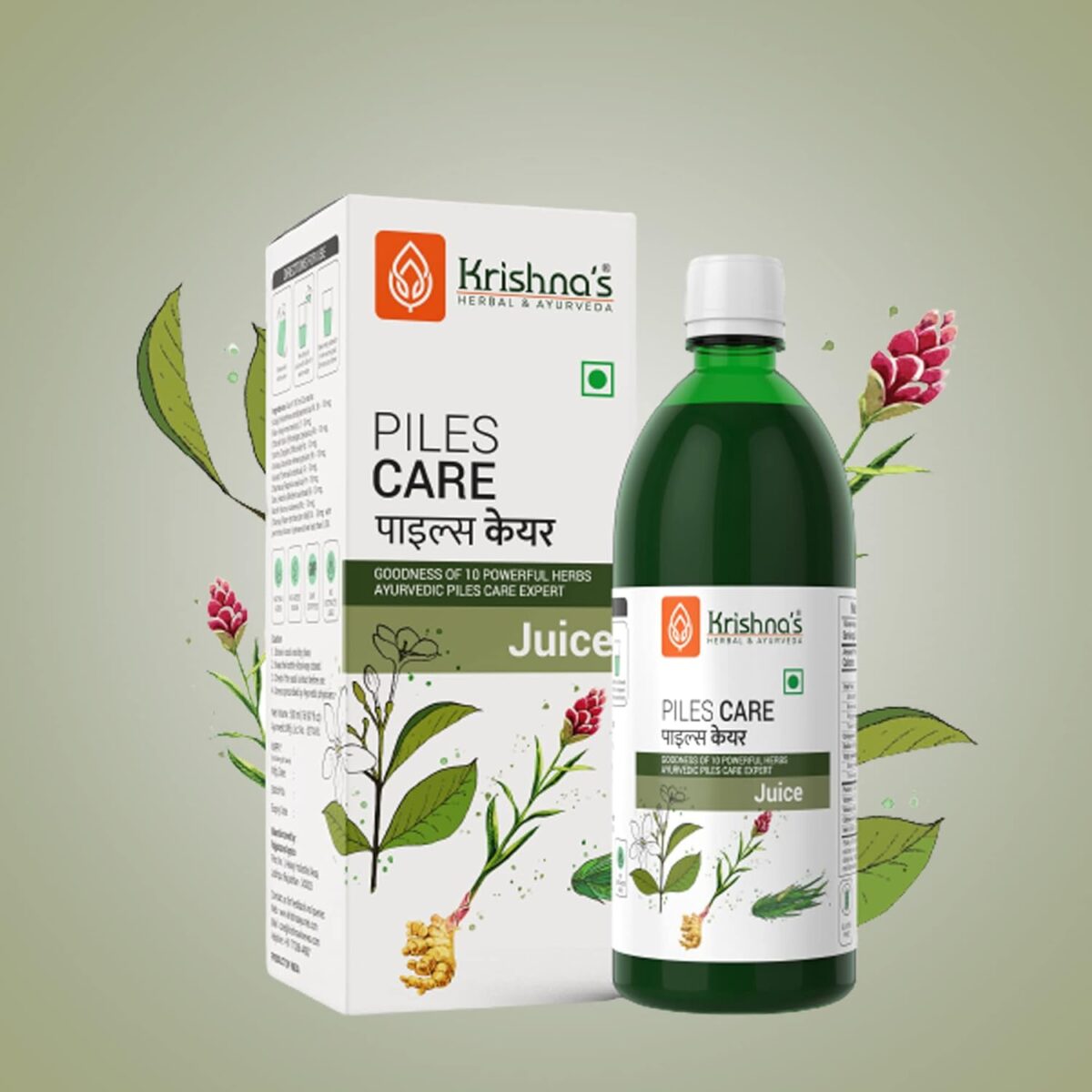 Krishna's Piles Care Juice - (500 ML) For Piles, Relives Pain - Image 5