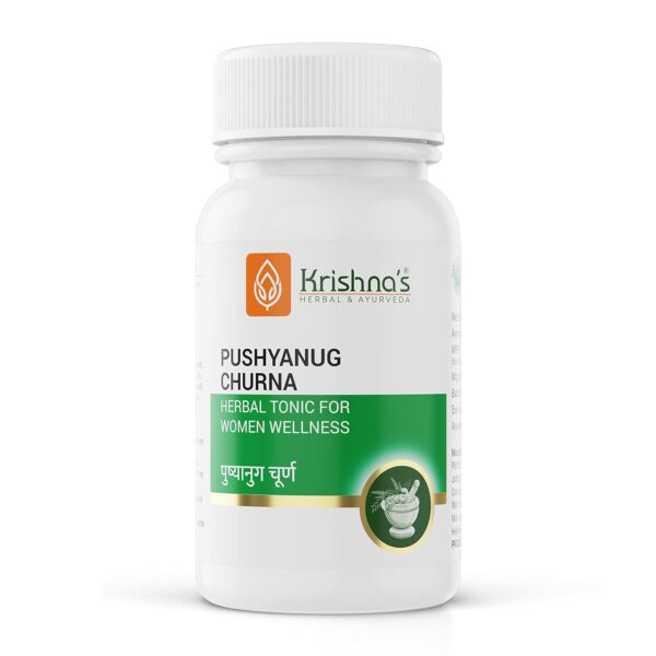 Krishna's Pushyanug Churna (50 g) For Women’s Health And Wellness