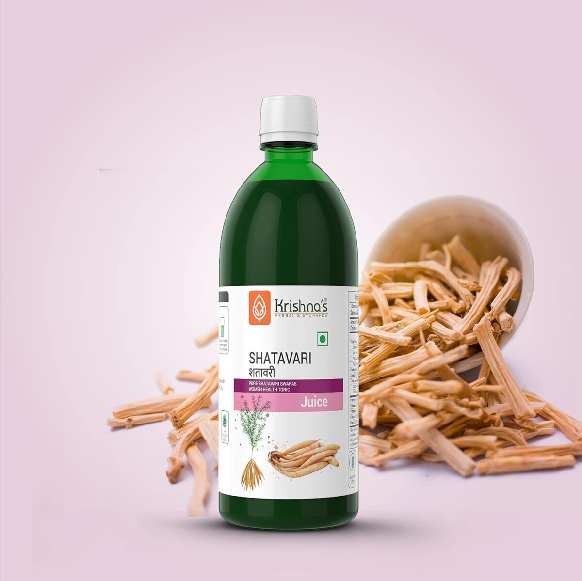 Krishna's Shatavari Juice (500 ML) For Improves The Immune System - Image 4