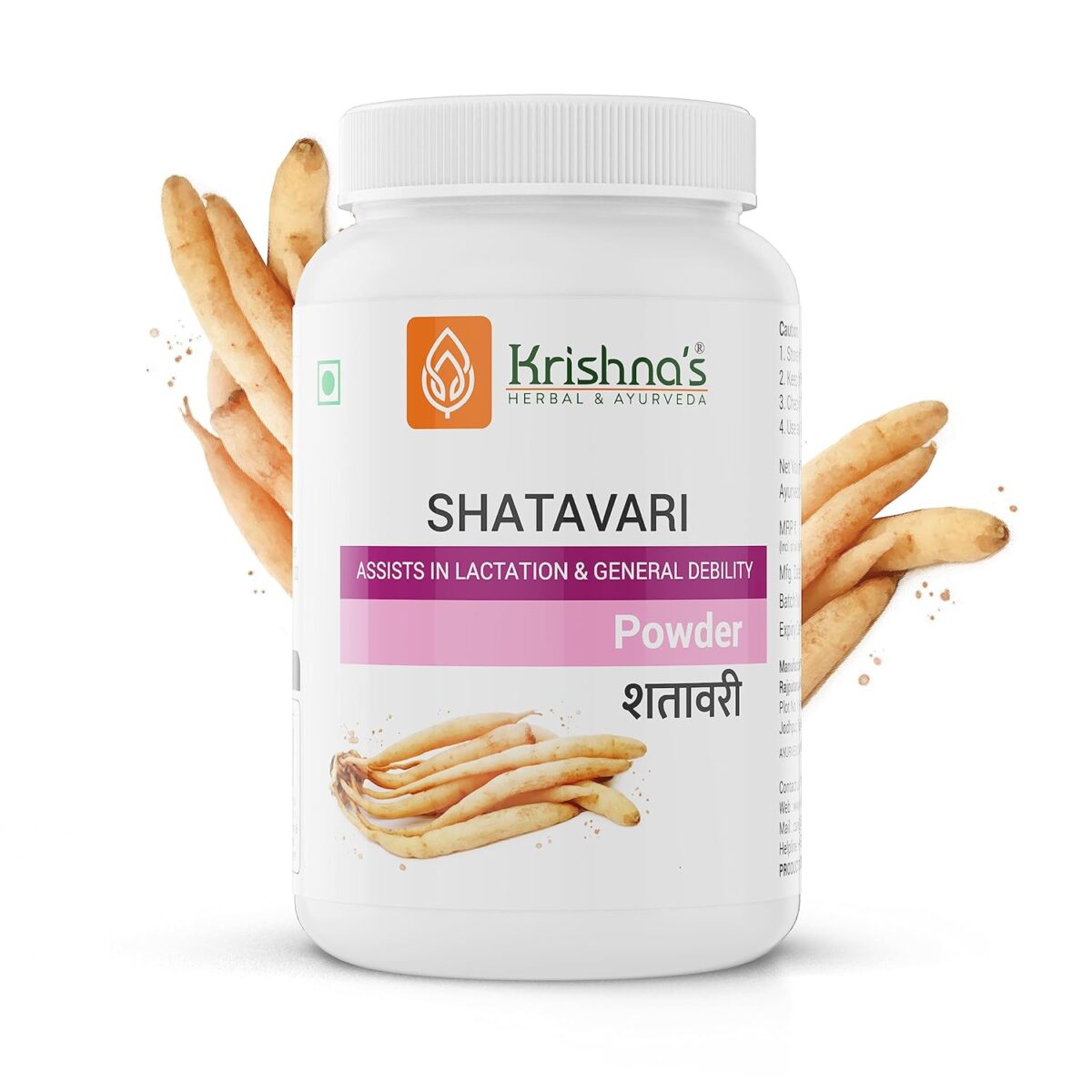 Krishna's Shatawaryadi Churna (100 Gm) For Women Health - Image 4