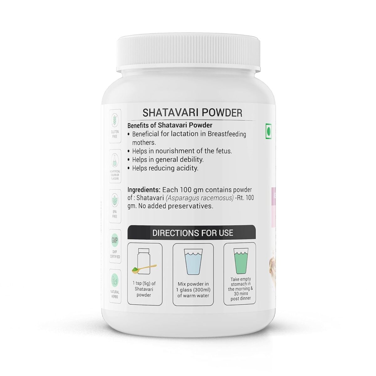 Krishna's Shatawaryadi Churna (100 Gm) For Women Health - Image 2