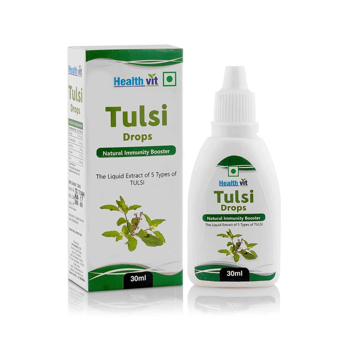 Krishna's Tulsi Drops (30 ML) For Cold And Cough - Image 1