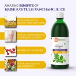 Krishna's Tulsi Panchang Juice - (500 ML) For Cough Reliever - Image 3