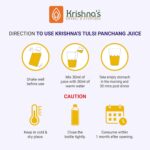 Krishna's Tulsi Panchang Juice - (500 ML) For Cough Reliever - Image 5