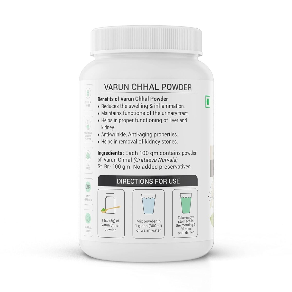 Krishna's Varun Chal (Crateva religiosa) Powder - (100 Gm) For Digestion - Image 8