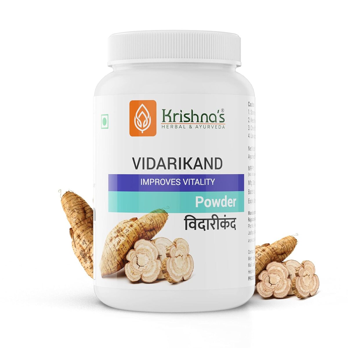 Krishna's Vidari kand (Pueraria tuberosa) Powder - (100 Gm) For Boost Stamina - Image 6