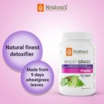 Krishna's Wheatgrass Powder - (100 Gm) For Constipation - Image 9